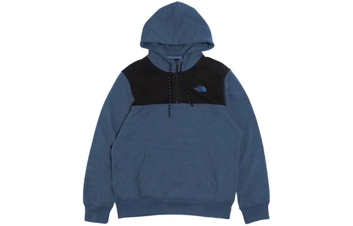 THE NORTH FACE Sweatshirts Men's Navy Blue Hooded Moderate Regular
