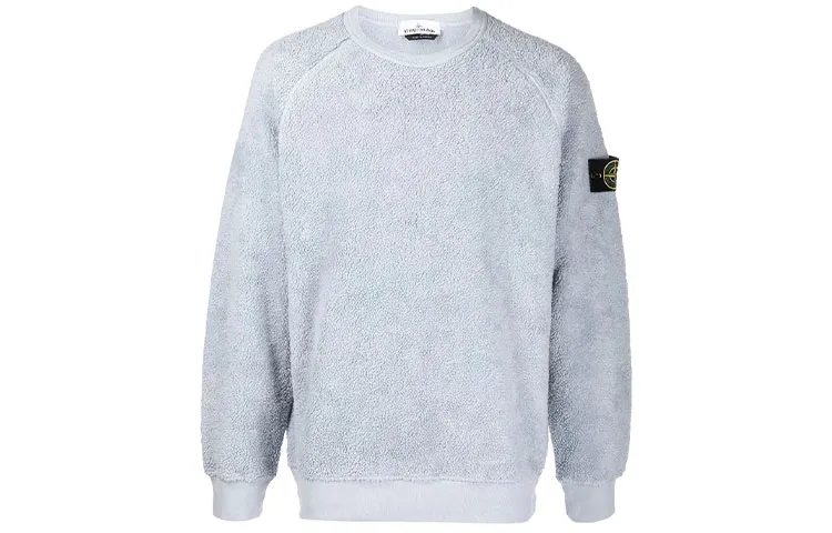 STONE ISLAND Sweatshirts Men's Gray Crew Neck Moderate