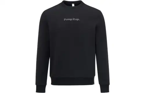 Reebok Sweatshirts Unisex Black Crew Neck Moderate Other