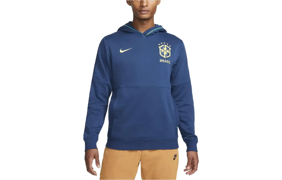 Nike Sweatshirts Men's Blue Hooded Moderate Other