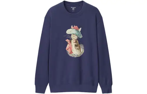 UNIQLO x Jw W Anderson Sweatshirt Men's Dark Blue