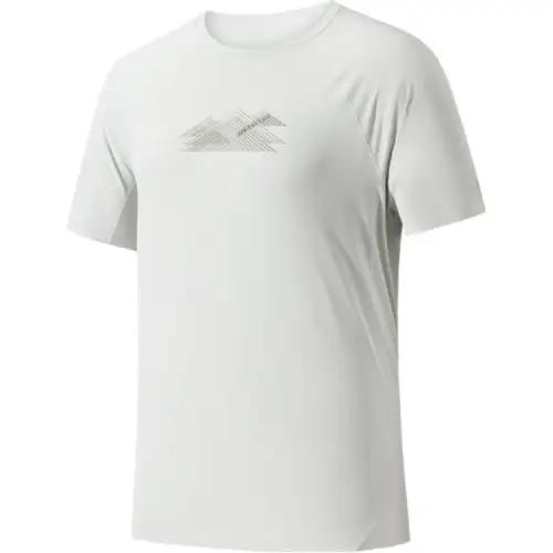 Anta T Shirt Men's Stone Gray Green
