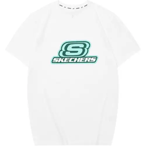 Skechers T Shirt Men's Bright White