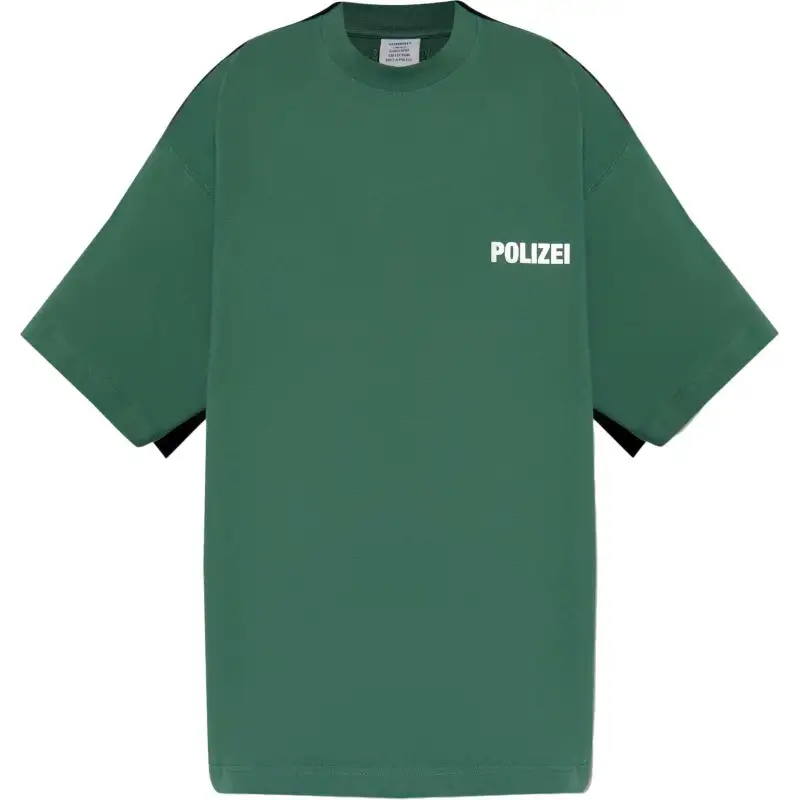 Vetements Logo print Cotton T shirt