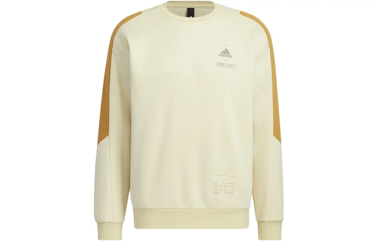 Adidas Sweatshirts Men's Apricot Crew Neck Moderate Other