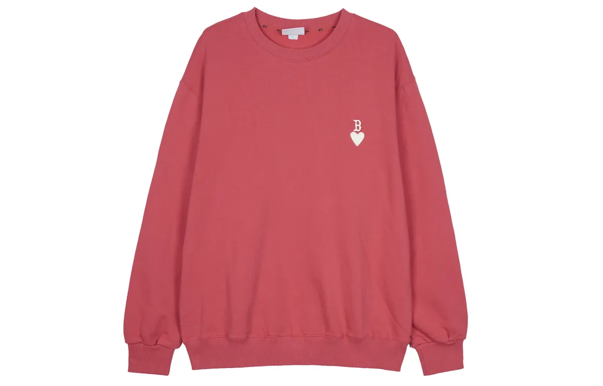 MLB Sweatshirts Unisex Red Crew Neck Moderate Regular
