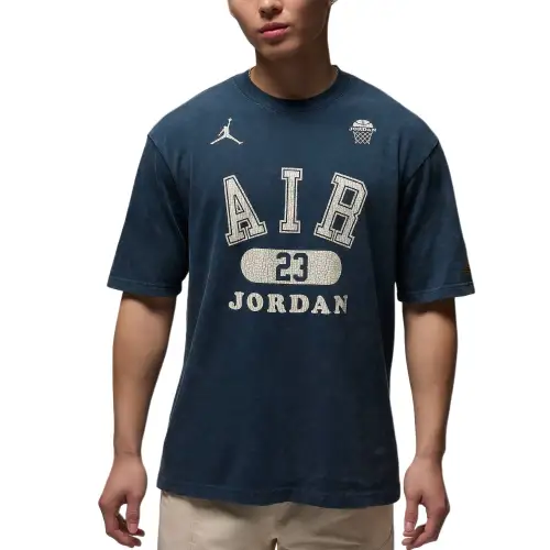 Jordan GREATNESS 1985 T Shirt Men's Arsenal Marine Blue