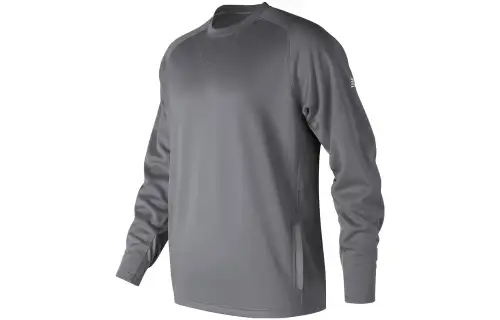 New Balance Sweatshirts Men's Gray Crew Neck Moderate Regular