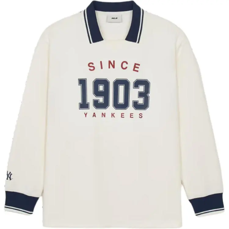 MLB New York Yankees T Shirt Unisex Cream