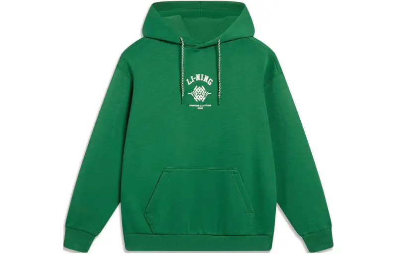 Li Ning Sports Life Collection Sweatshirt Men's Cool Pine Green