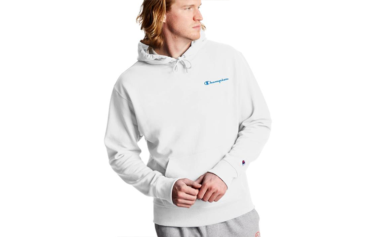 Champion Sweatshirts Men's White Hooded Moderate Other