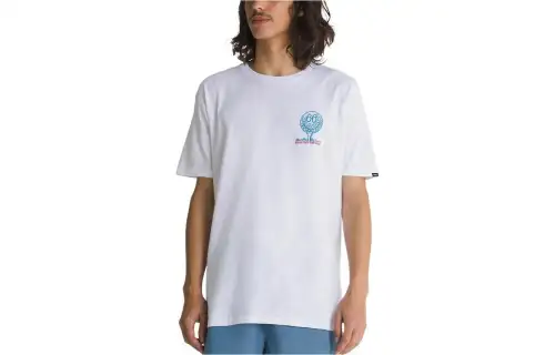 Vans T Shirts Men's White Crew Neck Moderate Other