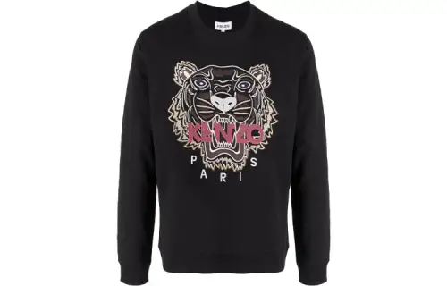 KENZO Tiger Head Embroidery Printing Hedging Hoodie