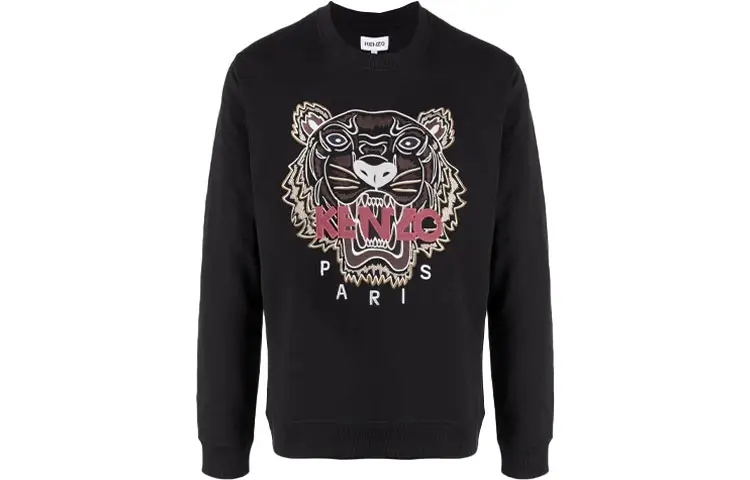 KENZO Tiger Head Embroidery Printing Hedging Hoodie