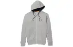 Timberland Sweatshirts Men's Light Gray Hooded Moderate Cardigan