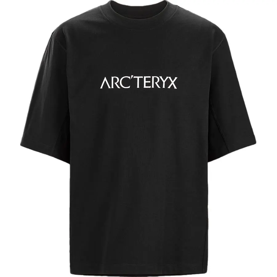 Arcteryx T-Shirts Men's Black/Black Crew Neck Moderate