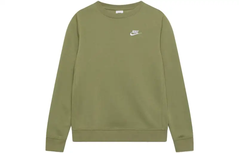 Nike Sweatshirts Unisex Green Crew Neck Moderate Other