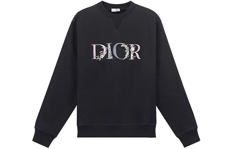 DIOR Floral Logo Crewneck