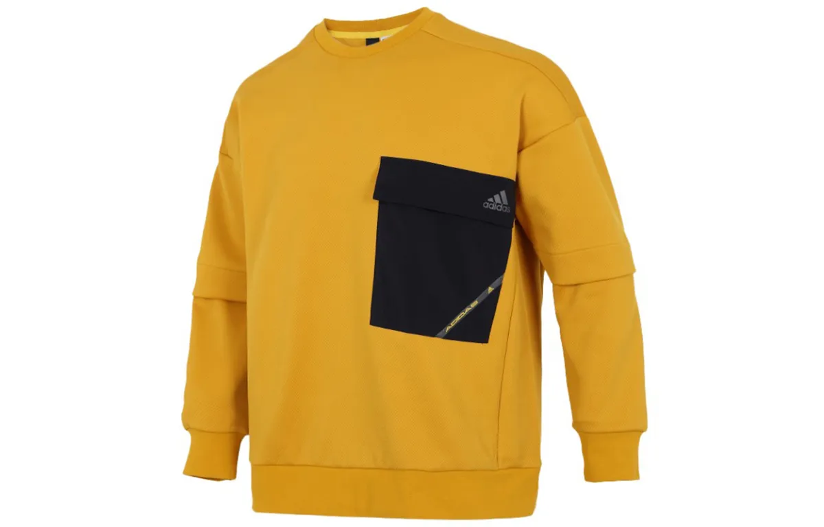 Adidas Sweatshirt Men's Bright Yellow