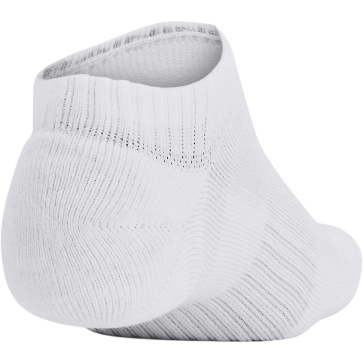 Under Armour Ankle Socks Unisex 3 Pack White