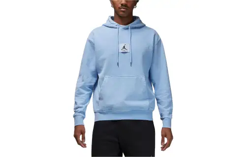Jordan ESSENTIALS Sweatshirts Men's Blue Hooded Moderate Regular