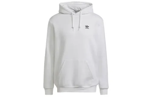 Adidas Originals Sweatshirts Men's White Hooded Moderate Regular