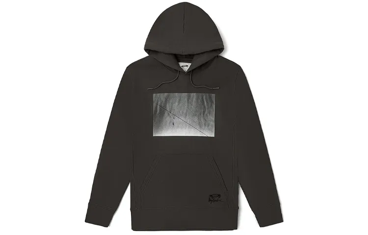 Vans X LEICA Sweatshirts Unisex Black Hooded Moderate Regular
