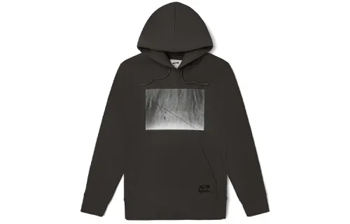 Vans X LEICA Sweatshirts Unisex Black Hooded Moderate Regular