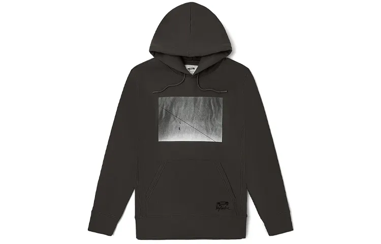 Vans X LEICA Sweatshirts Unisex Black Hooded Moderate Regular