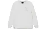 Li Ning Sweatshirts Unisex White Crew Neck Moderate Regular