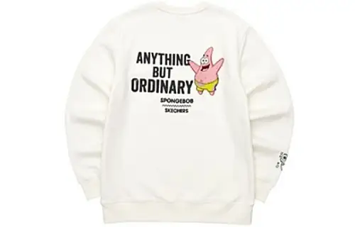 Skechers X SPONGEBOB SQUAREPANTS SpongeBob SquarePants Sweatshirts Unisex Crew Neck Moderate Regular