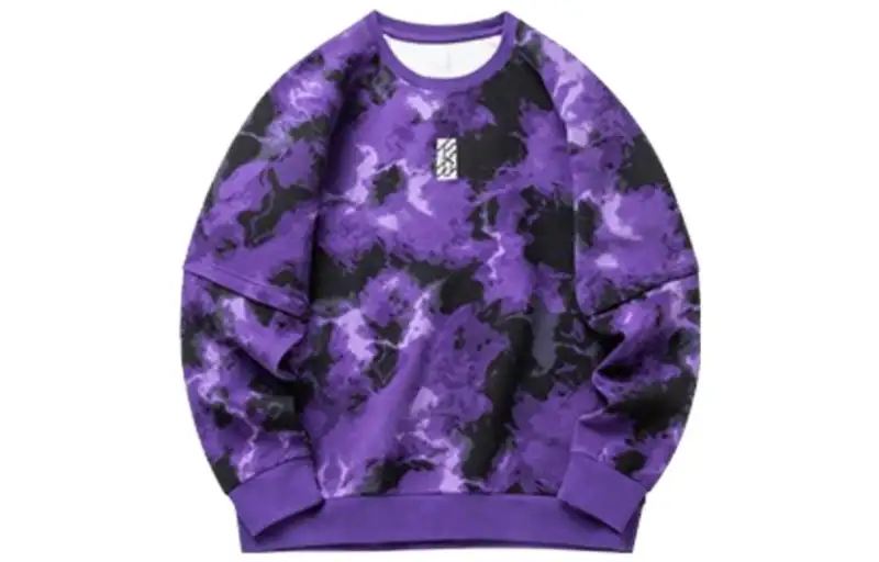 Anta Comprehensive Training Collection Basketball Collection Sweatshirt Men's Persian Purple