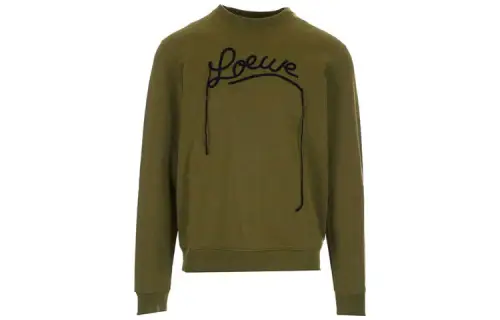 LOEWE SS21 Sweatshirt Men's Army Green