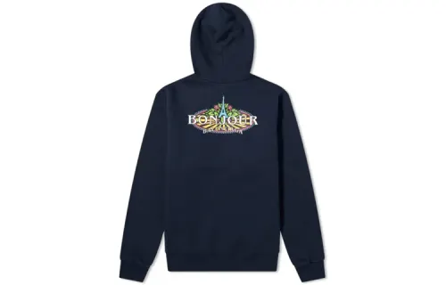 Balenciaga Bonjour Logo Popover Hoodie