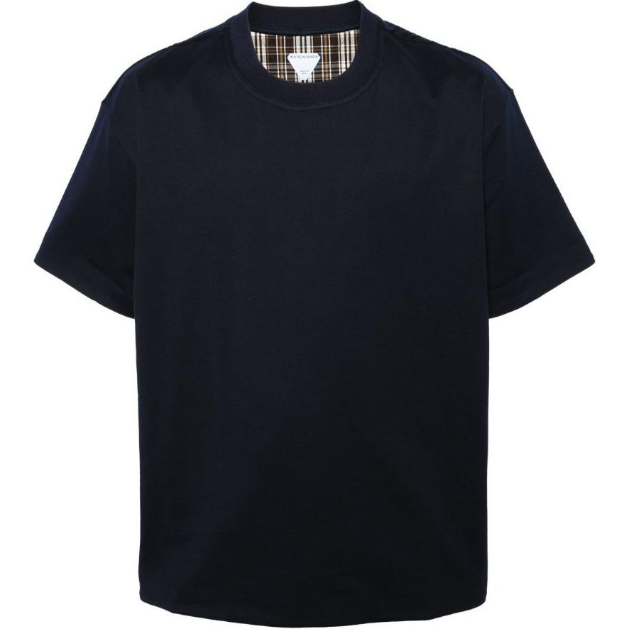 Bottega Veneta Double Layered Checked T Shirt