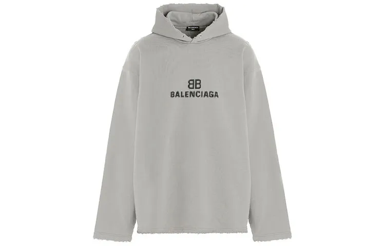 Balenciaga Sweatshirt Loose Fit Men's Gray