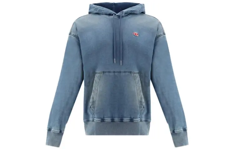DIESEL Sweatshirts Men's Blue Hooded (Non-detachable) Moderate Other