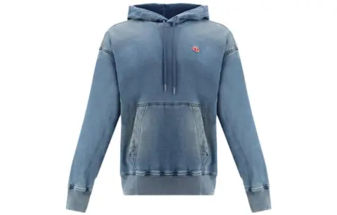 DIESEL Sweatshirts Men's Blue Hooded (Non-detachable) Moderate Other