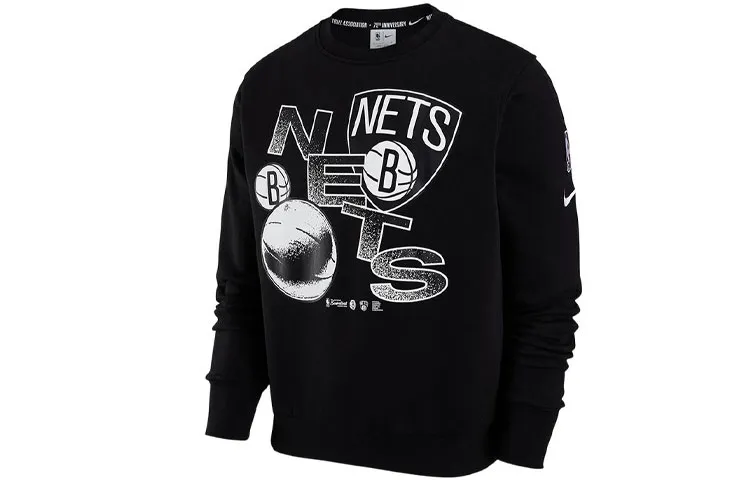 Nike Sweatshirts Men's Black Crew Neck Thickened Regular