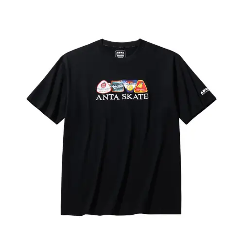 Anta Sports Lifestyle Collection Lifestyle Collection T Shirt Men's Basic Black