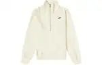 Nike Sweatshirts Men's Ecru Stand Collar Moderate Other
