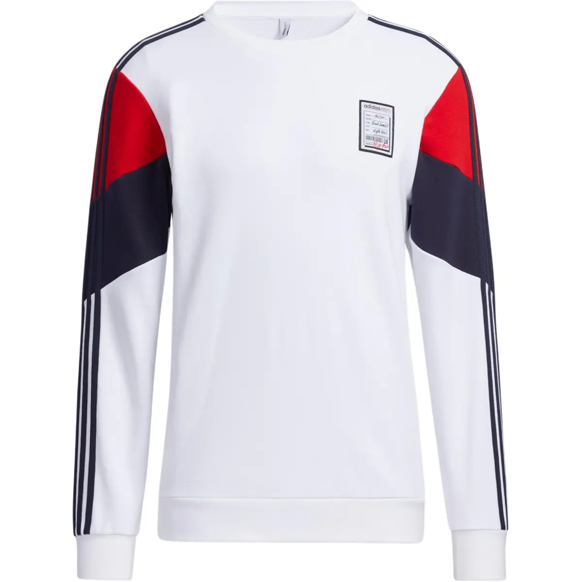 Adidas Sweatshirts Men's Crew Neck Moderate Regular