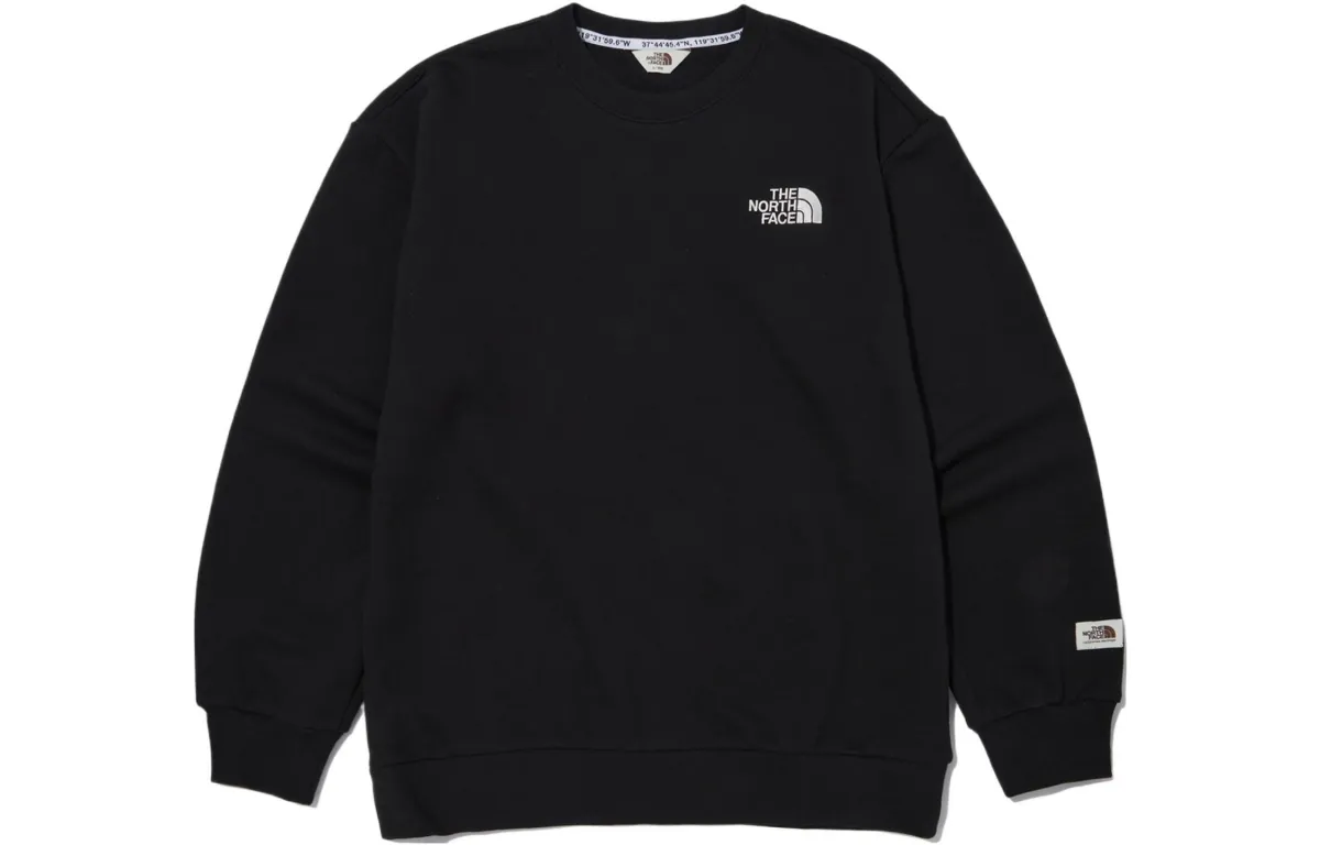 THE NORTH FACE Sweatshirts Unisex Black Crew Neck Moderate Other