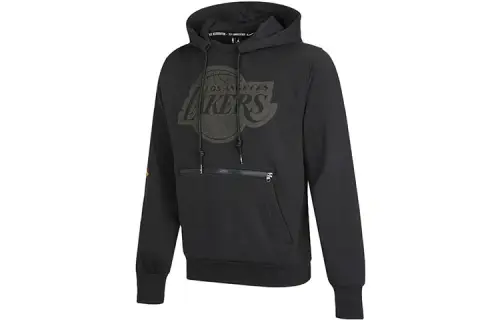 Jordan Sweatshirts Men's Black Hooded Thickened Regular