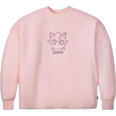 Converse Pokemon Jigglypuff Sherpa Crewneck Sweatshirt
