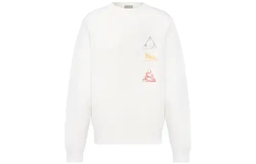 DIOR SS23 Sweatshirt Men's White