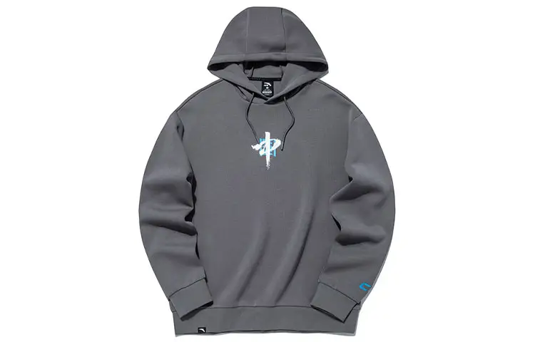 ANTA Variety Training Collection Sweatshirts Men's Raven Cloud Hooded Moderate Regular