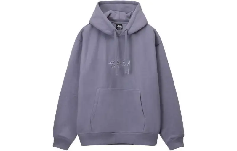 Stussy Stock Logo Applique Hoodie