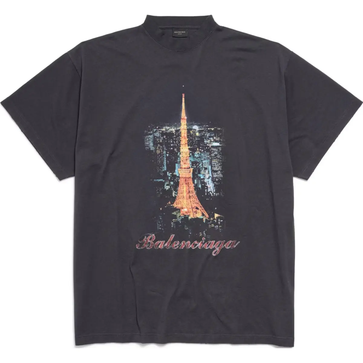 Balenciaga SS24 T Shirt Loose Fit Men's Black