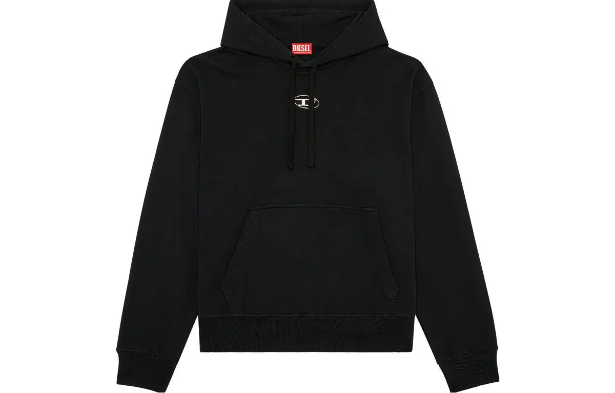 Diesel S-Macs-Od cotton hoodie